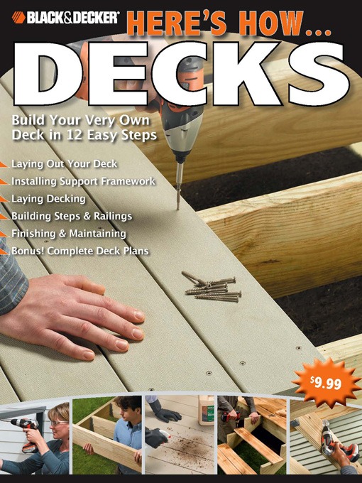 Title details for Black & Decker Here's How...Decks by Editors of CPi - Available